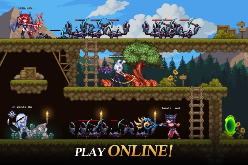 Evitania Online: Idle RPG – AFK battle fantasy realm ⭐4.5