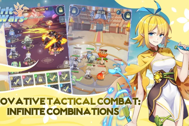 Spirit Wars – Fantasy idle RPG set in the vast world of Aeria ⭐4.7