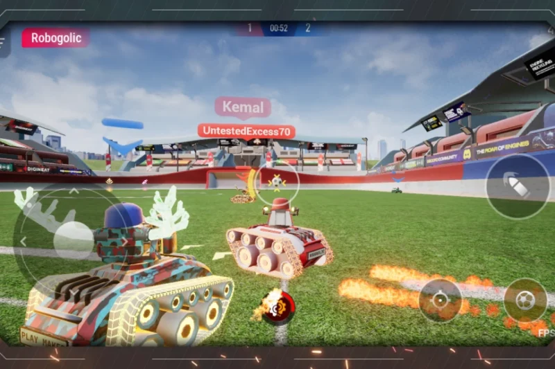 RoboGol: Robot Soccer League – Play soccer with robots ⭐4.6