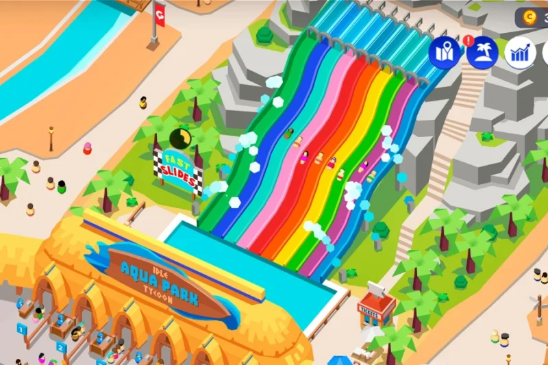 Idle Theme Park Tycoon – Build, manage, and expand your park ⭐4.3