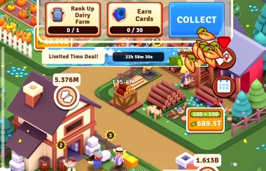 Farm Idle: Moo Tycoon – Become a farming tycoon ⭐4.3