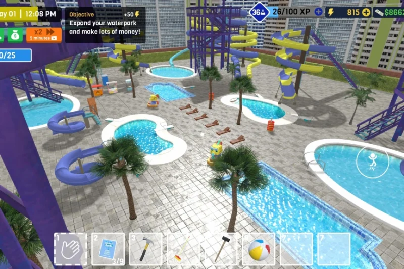 Waterpark Owner Simulator – Build, Manage and Go Wild ⭐4.5