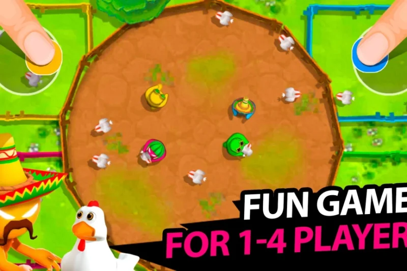 Stickman Party 234 MiniGames – Games for 1, 2 players or more ⭐4.5