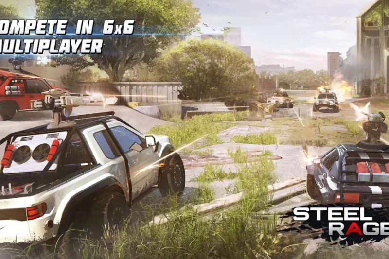 Steel Rage: Mech Cars PvP War – Car shooter wargame ⭐4.4