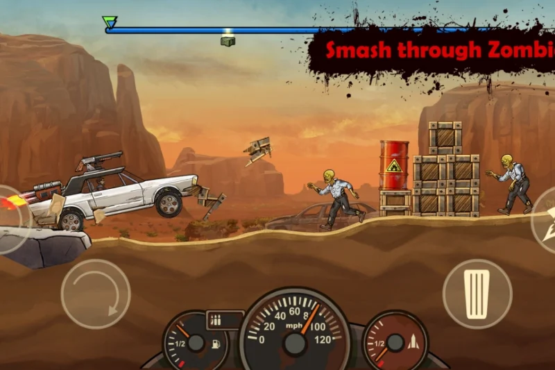 Earn to Die Rogue – Drive cars through the zombie apocalypse ⭐4.4