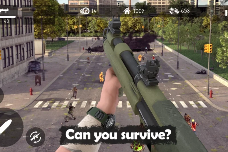 Dead Zed – Shoot down zombies and defend your base ⭐4.2