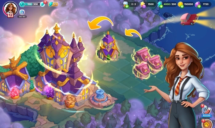 Fable Town: Merge Games – Merge, renovate, and solve mystery ⭐4.8