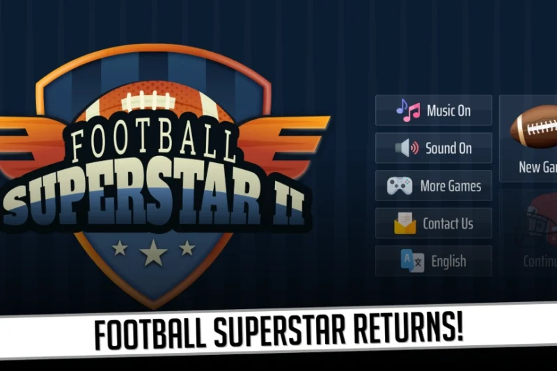 Football Superstar 2: USA Ed. – From beginner, play until your retire ⭐4.5