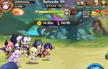 Merge Girls : Idle RPG – Adventures with charming girls ⭐4.3