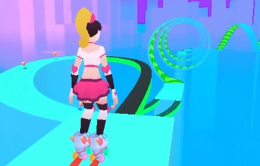 Sky Roller: Rainbow Skating – Jump on the roller coaster ⭐4.3