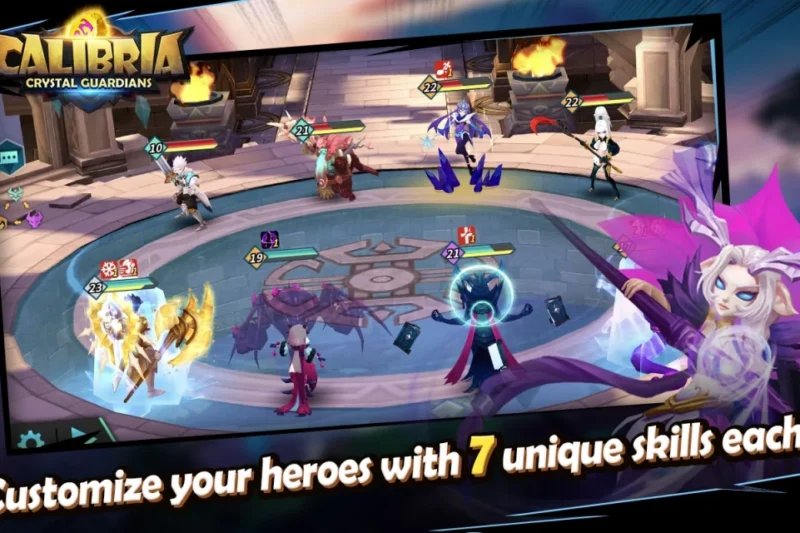 Calibria: Crystal Guardians – Strategic RPG ⭐4.1