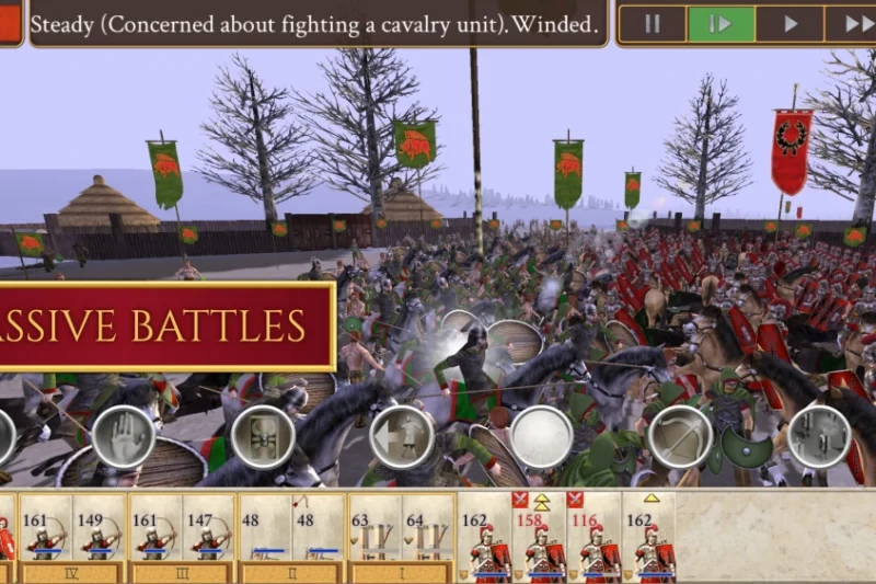 ROME: Total War – Real-time battles in turn-based campaigns ⭐4.5