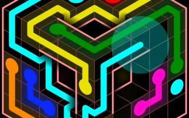 Flow Free: Shapes – Connect matching colors with pipe ⭐4.7