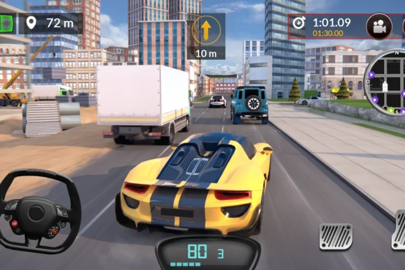Drive for Speed: Simulator – Drive your car in a city ⭐4.4