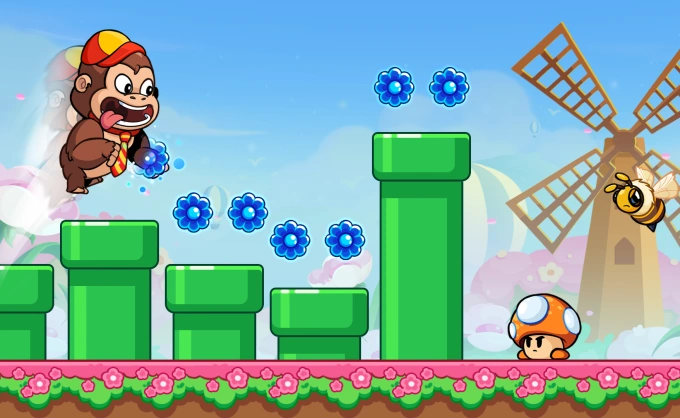 Monkey Island: Banana & Kong – Side-scrolling platformer ⭐4.5