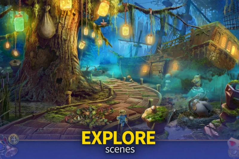 Through the Looking Glass F2P – Puzzles, hidden object, brain teasers ⭐4.6