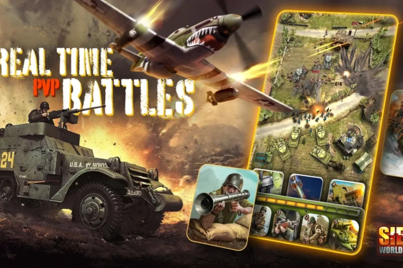 SIEGE: World War II – Military PvP card game ⭐4.6