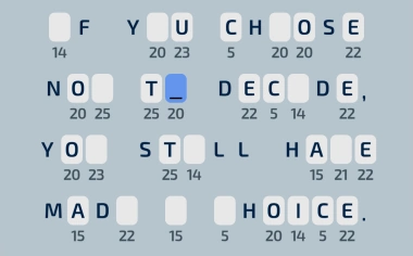 Cryptogram: Words and Codes –  Fill in the missing letters ⭐4.8