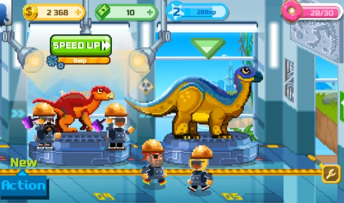 Dino Factory – Create and sell dinosaurs ⭐4.4