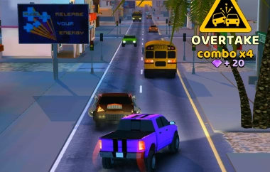 Overtake Rush 3D: Car Game – Driving in heavy car traffic ⭐4.4