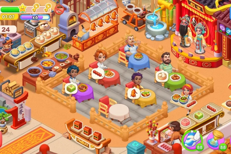 Diner Fever Cooking Game – Build your restaurant empire ⭐4.7
