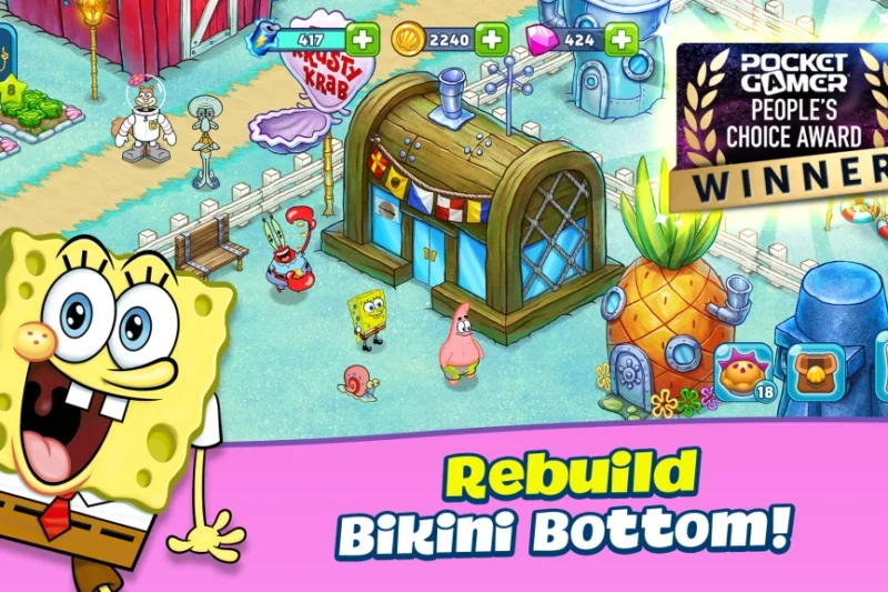 SpongeBob Adventures: In A Jam – Rebuild Bikini Bottom ⭐4.5