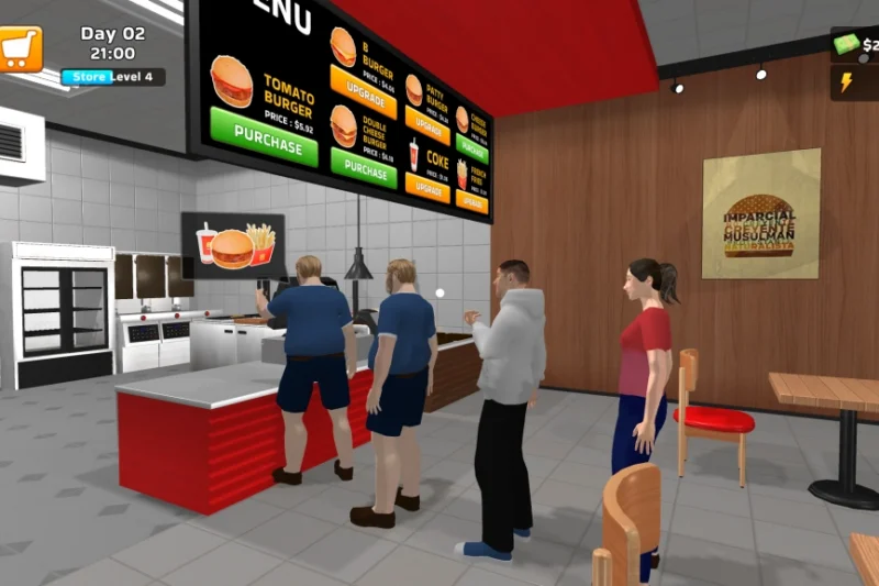 Burger Simulator! – Run your own burger business ⭐4.4