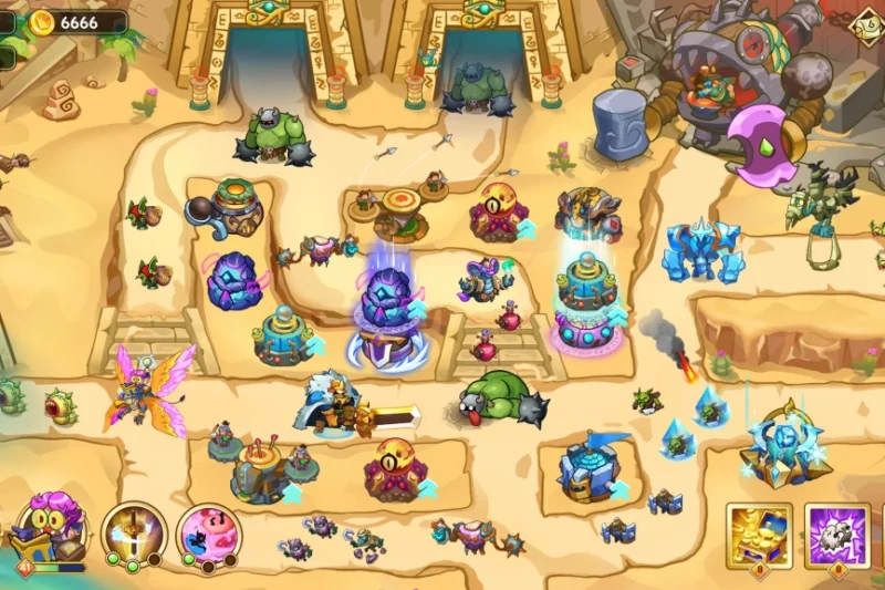 King of Defense 5: TD Games – Merge strategy game ⭐4.6