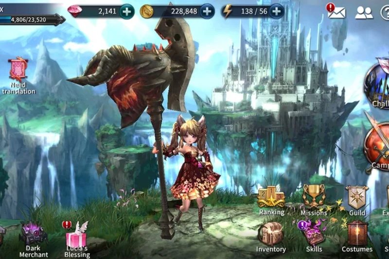 Shadowblood – Action RPG with real-time battles ⭐4.2