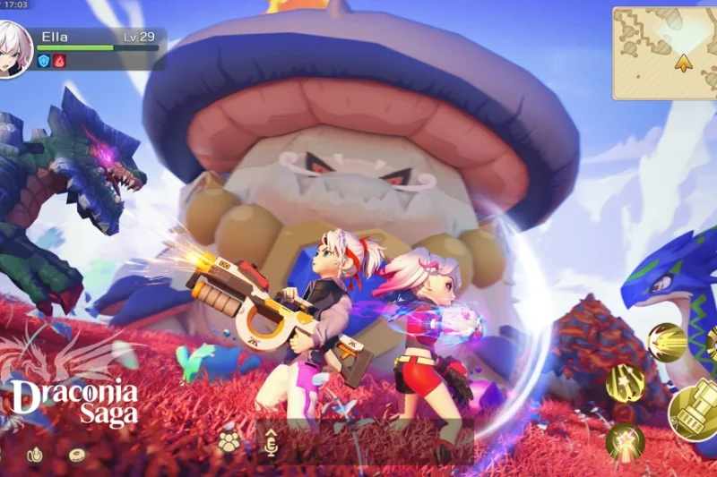 Draconia Saga Global – Ride the wind, blade in hand ⭐4.2