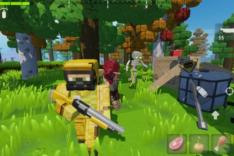 Huntercraft: Zombie Survival – 3D cubic style shooter ⭐4.3