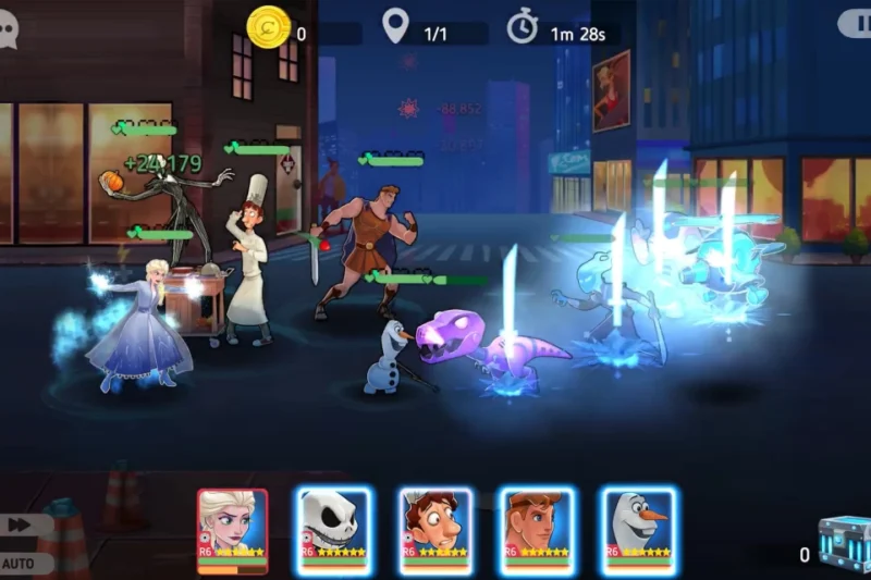 Disney Heroes: Battle Mode – RPG starring heroes ⭐4.4