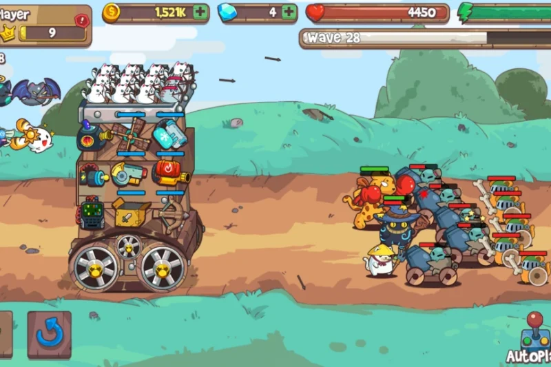 CatnRobot Idle TD: Battle Cat – Defeat the enemies ⭐4.3