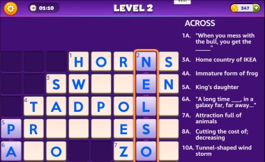 Word Hike – Inventive Crossword ⭐4.7