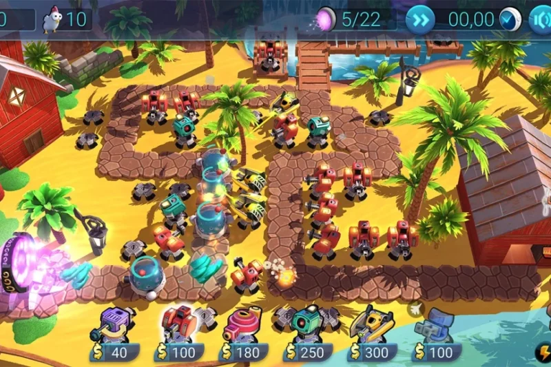 Defenchick: tower defense – Protect your chickens ⭐4.5