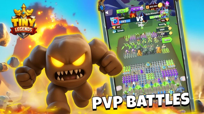 Tiny Legends: Merge War Game – Idle AFK card battle RPG ⭐4.4