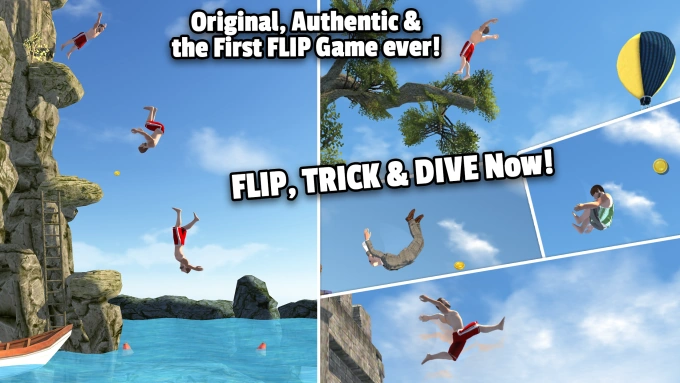 Flip Diving – Cliff diving game