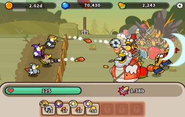 Duck vs Chicken : Idle Defense – Protect the ducks ⭐4.4