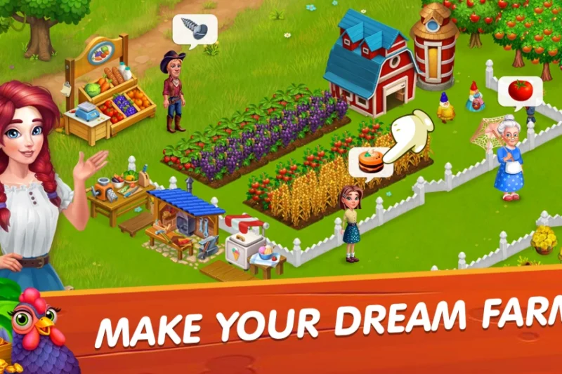 Farm Bay – Build a seaside village ⭐4.3