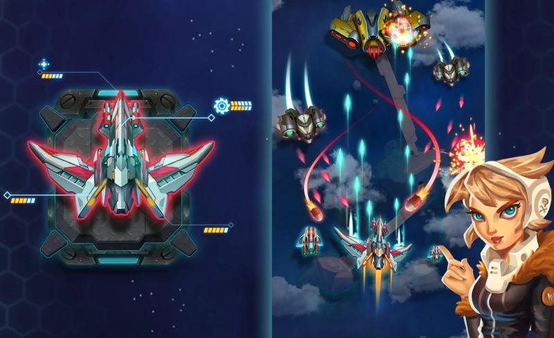 Pirates Of Galaxy: Epic hunter – Shoot’em up ⭐4.1