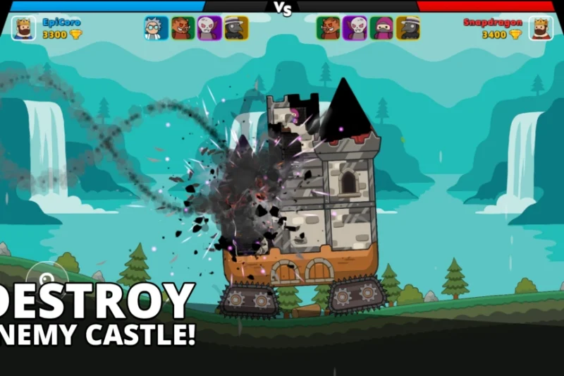 Castle Clashers! – PvP castle-vs-castle battler ⭐4.6