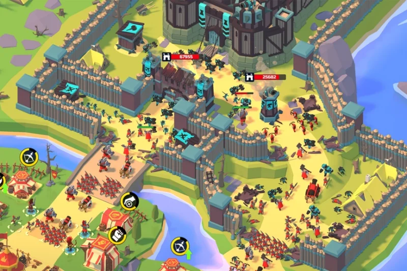 Idle Siege: War Tycoon Game – Mighty warlord ⭐4.4