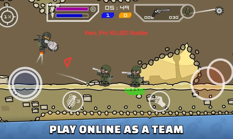 Mini Militia – War.io – Intense multiplayer combat ⭐4.1