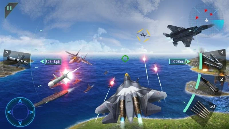 Sky Fighters 3D – Visceral dogfights ⭐4.4