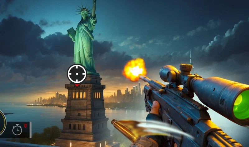 Grand Sniper: 3D Shooting Game – Defend cities from crime ⭐4.6