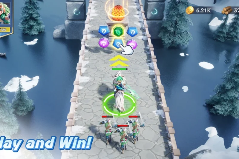 Puzzles & Chaos: Frozen Castle – Match-3 fantasy strategy ⭐4.2