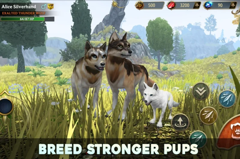 Wolf Tales – Wild Animal Sim – RPG world ⭐4.3