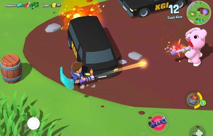 Battle Guys : Royale – Fast top-down PvP battles ⭐4.1