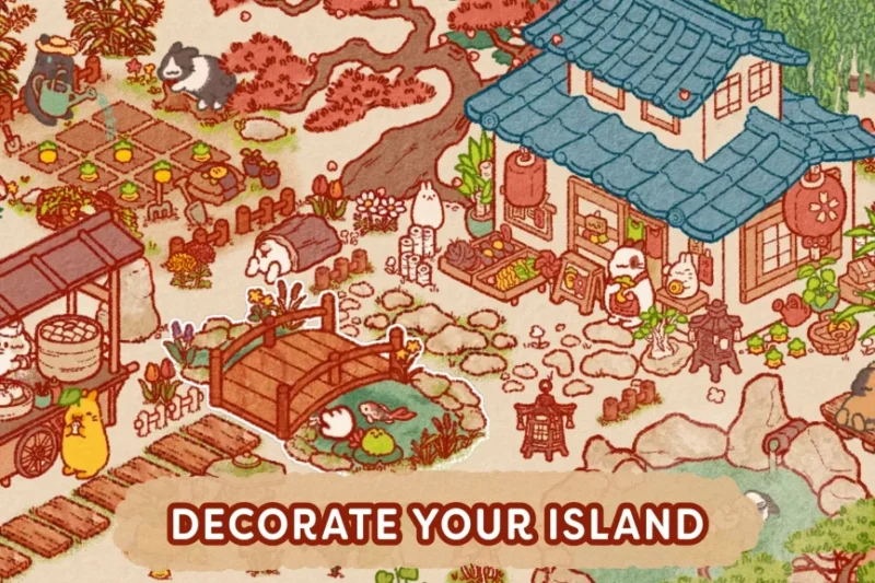 Usagi Shima: Cute Bunny Game – Build a bunny paradise ⭐4.7