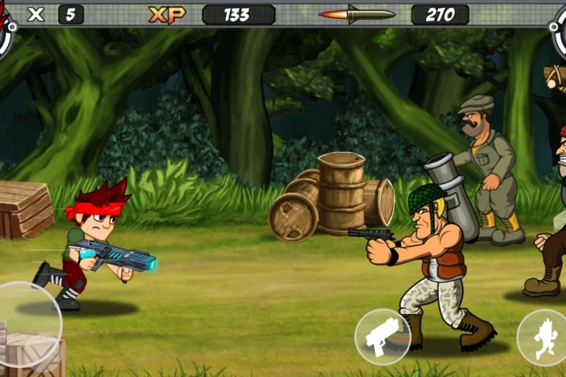 Alpha Guns – 2D side scroller shooter ⭐4.1